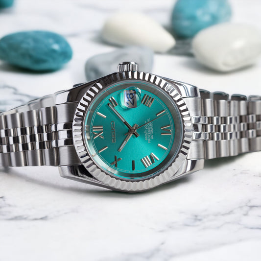 Trendy Seiko Mod Watches: Embracing Tiffany Blue Elegance