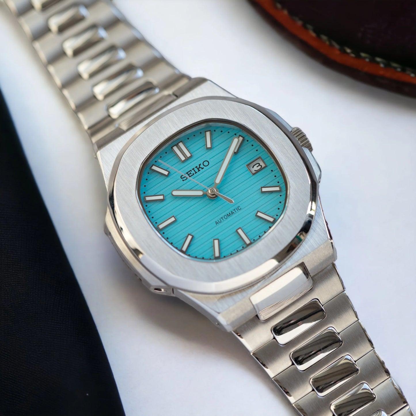 Seiko Nautilus Tiffany Mod Watch