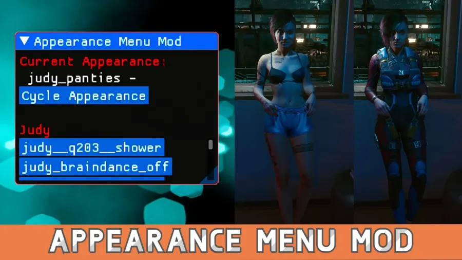 Appearance Menu Mod - Mod para Cyberpunk 2077