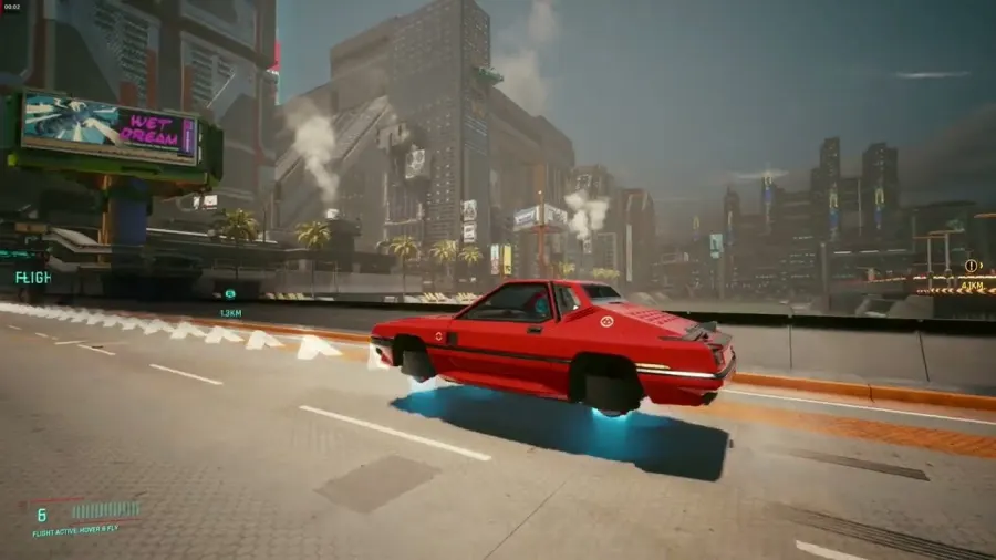 Let There Be Flight - Mod para Cyberpunk 2077