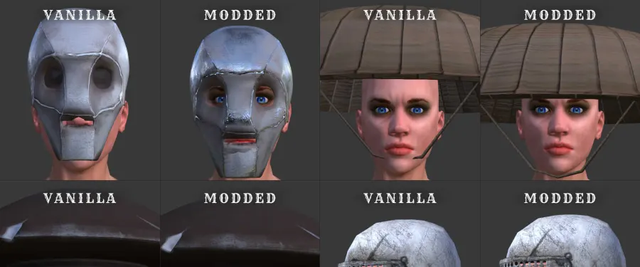 SCAR's Minor Mesh Fixes - Mod para Kenshi