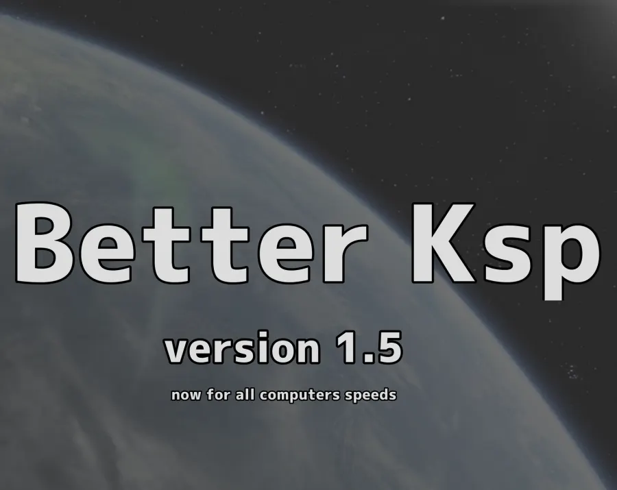 BetterTimeWarp - Mod para Kerbal Space Program