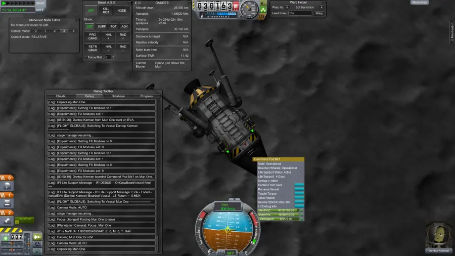 USI Life Support - Mod para Kerbal Space Program