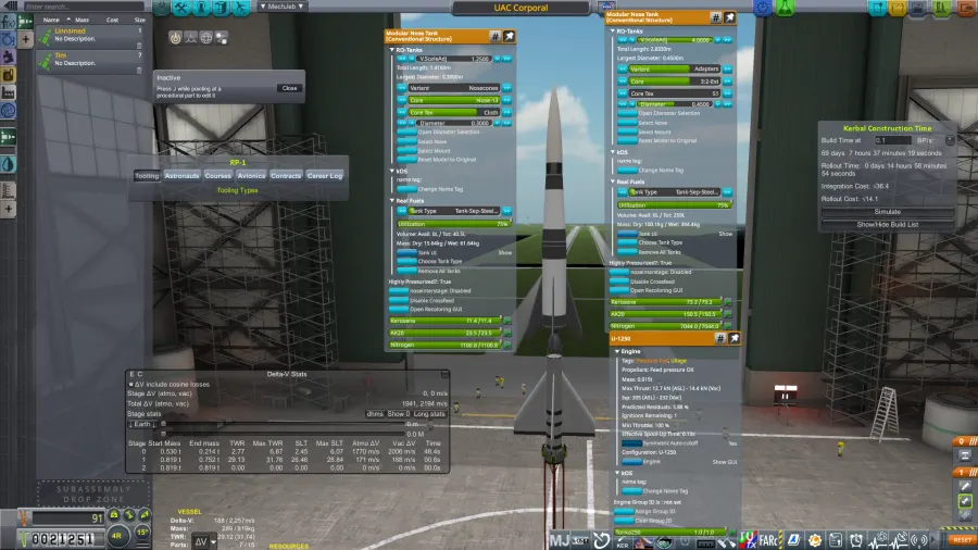 RO Tanks - Mod para Kerbal Space Program