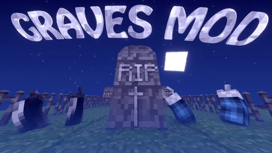 Gravestone Mod - Mod para Minecraft