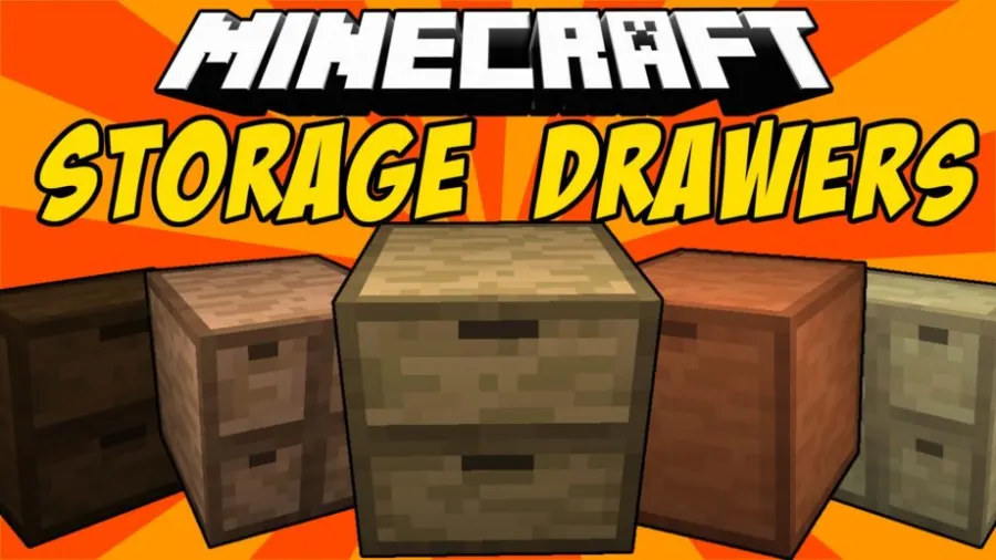 Storage Drawers 2 - Mod para Minecraft