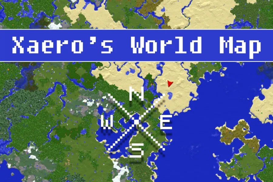 Xaero's World Map - Mod para Minecraft