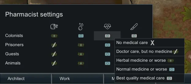 Pharmacist - Mod para Rimworld