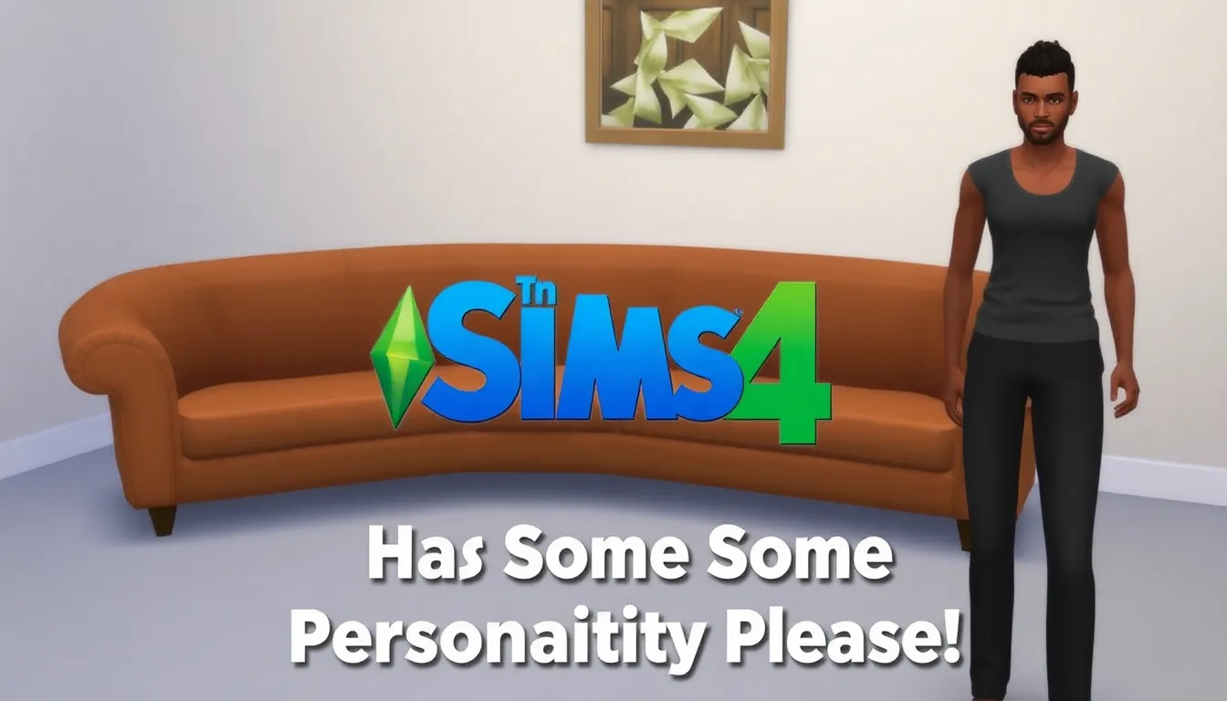 Have Some Personality Please - Mod para Sims 4
