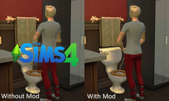 No Mosaic/Censor Mod - Mod para Sims 4