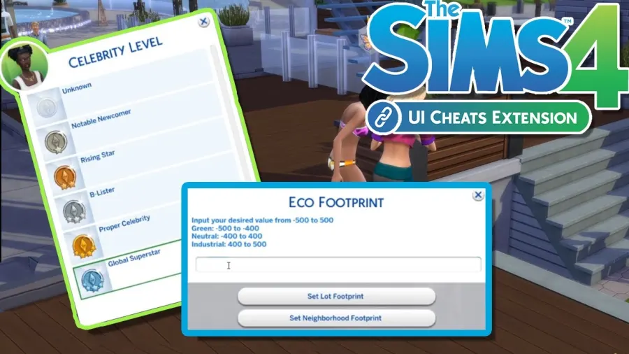 UI Cheats Extension Plus - Mod para Sims 4