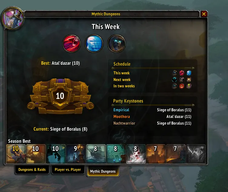 Angry Keystones - Mod para World of Warcraft