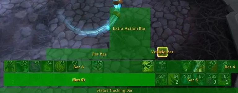 Bartender4 - Mod para World of Warcraft