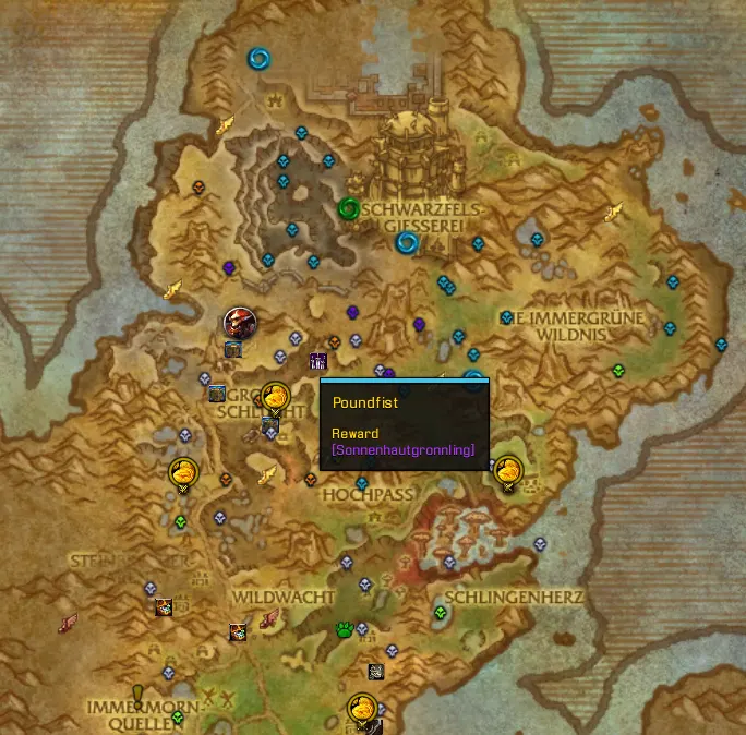 HandyNotes - Mod para World of Warcraft