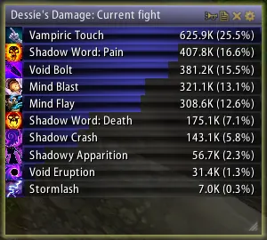 Skada Damage Meter - Mod para World of Warcraft