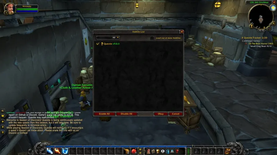 Questie - Mod para World of Warcraft